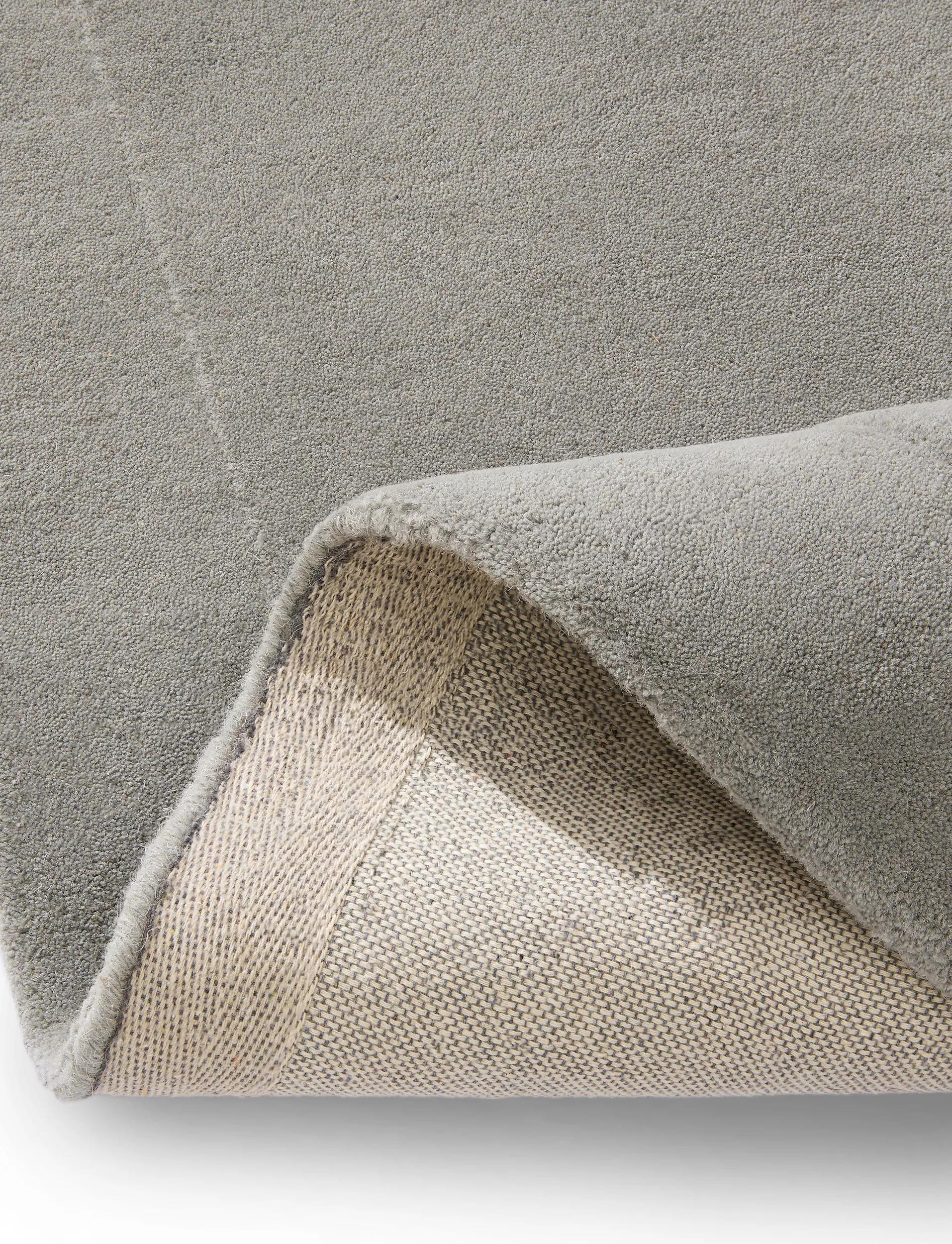 Wool Rug Shape Grey