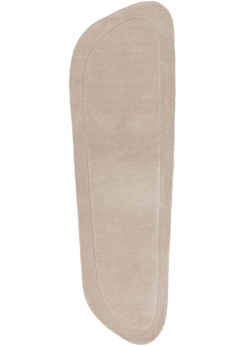 Wool Rug Shape Cream