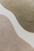 Wool Rug Shape Light Green