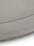 Wool Rug Shape Grey