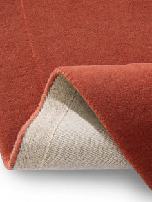 Wool Rug Shape Red