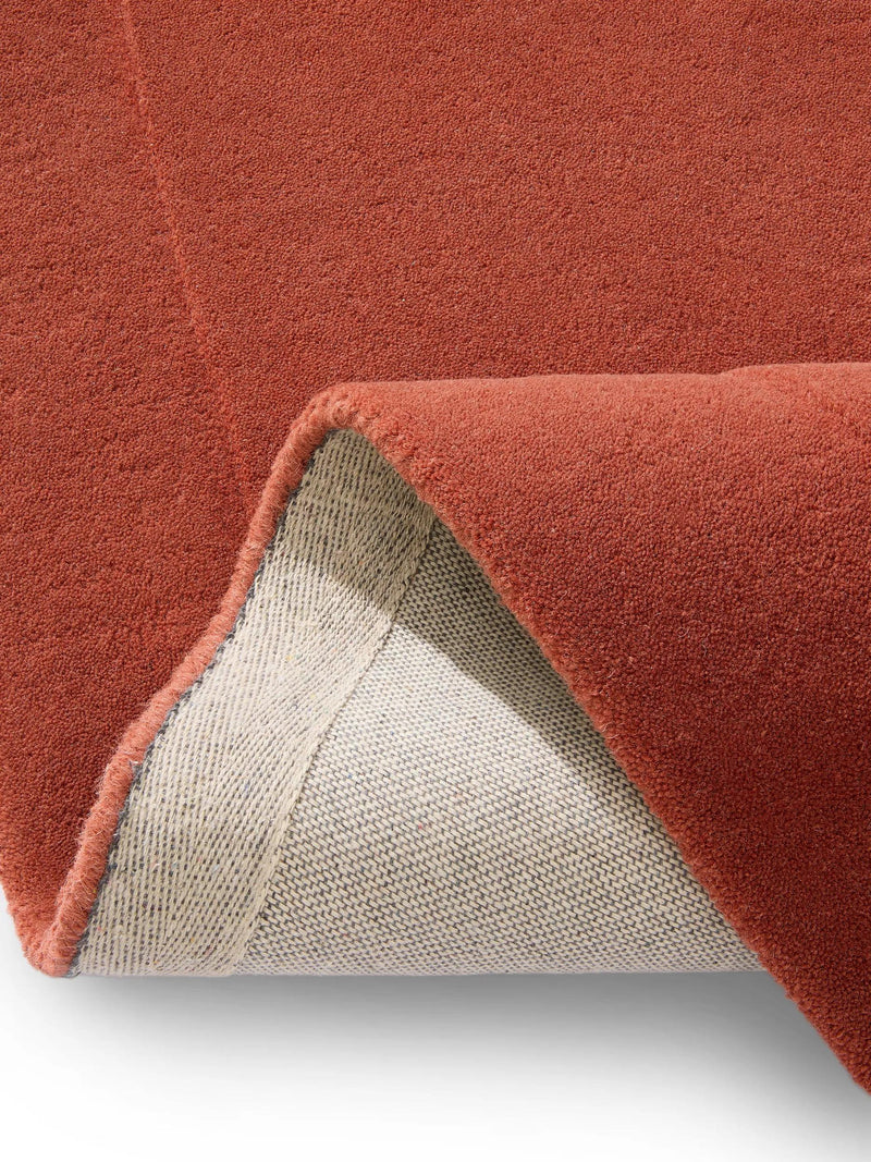 Wollteppich Form Rot