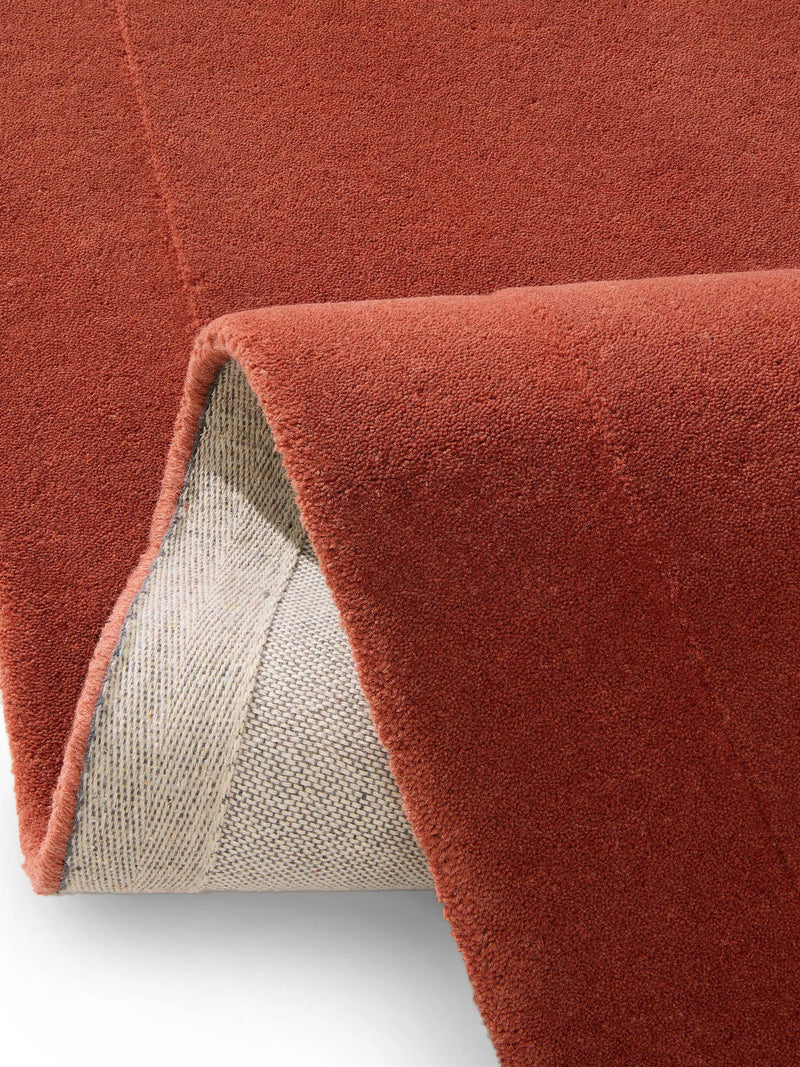 Wollteppich Form Rot