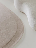 Wool Rug Shape Cream