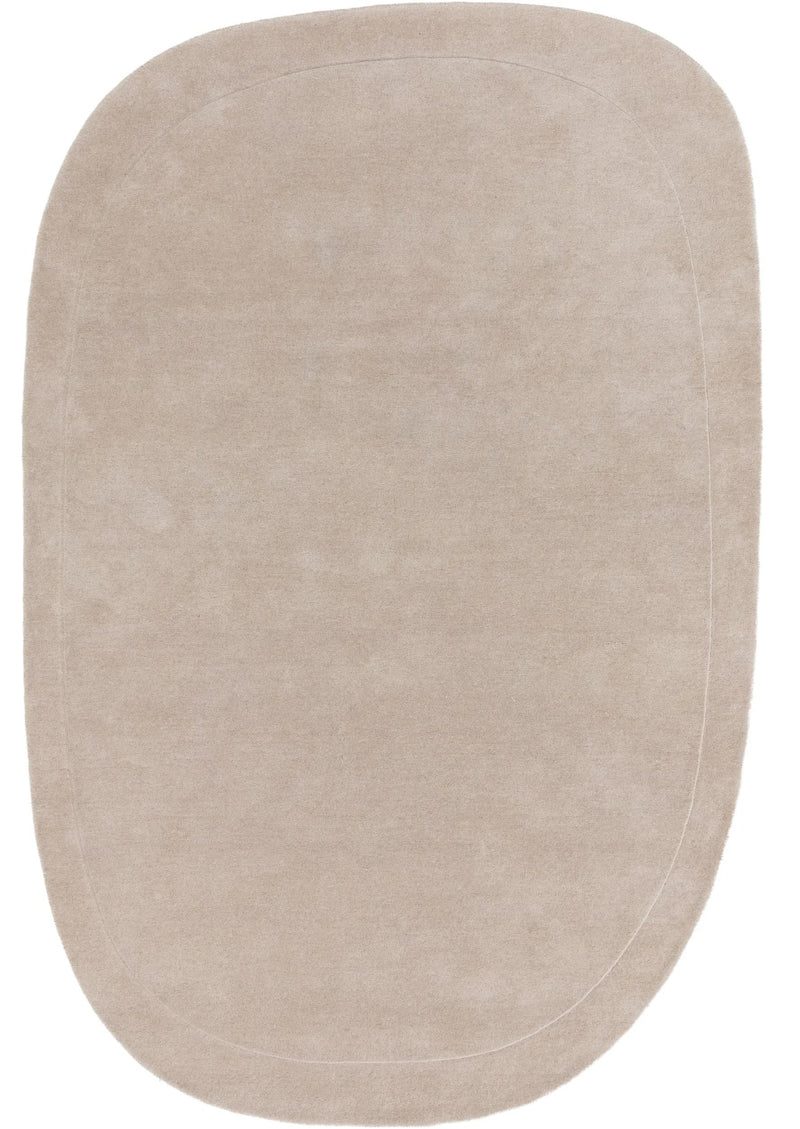 Wool Rug Shape Cream