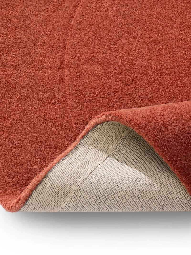 Wollteppich Form Rot
