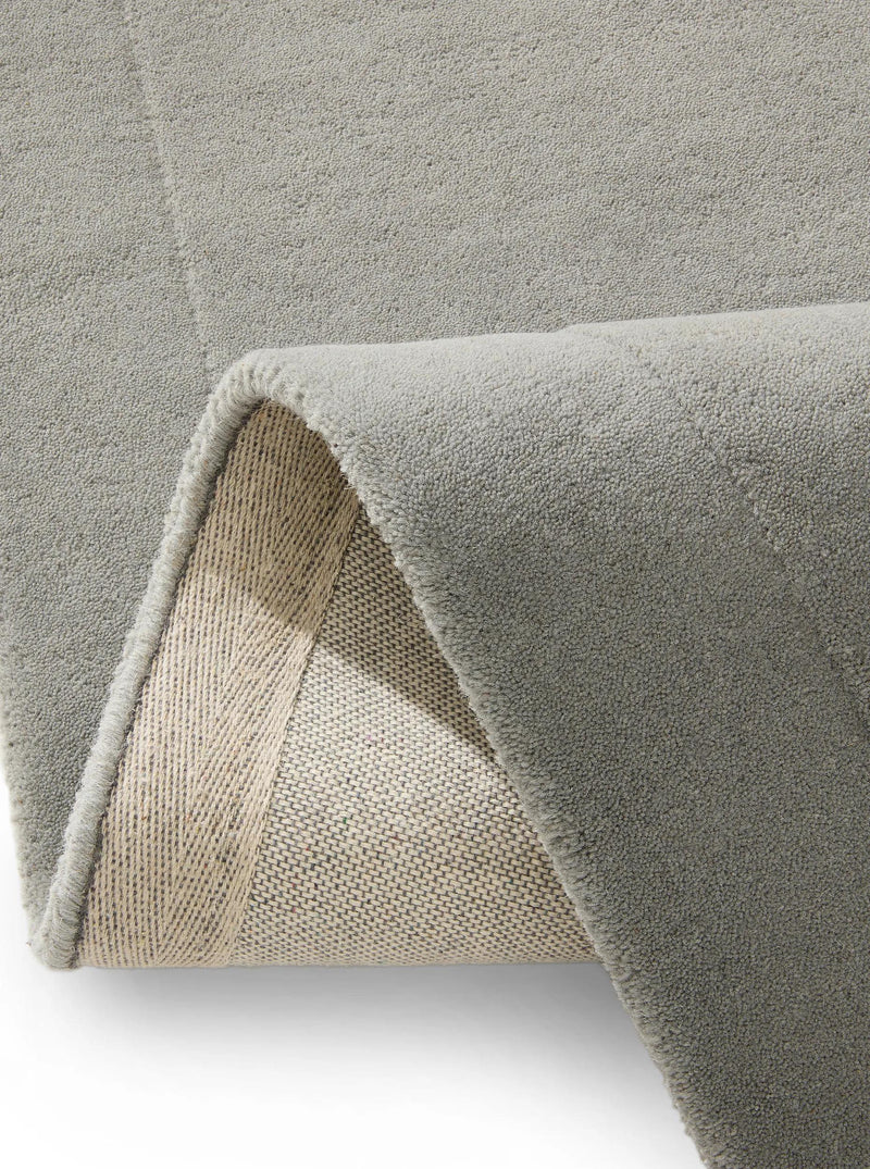 Wool Rug Shape Grey