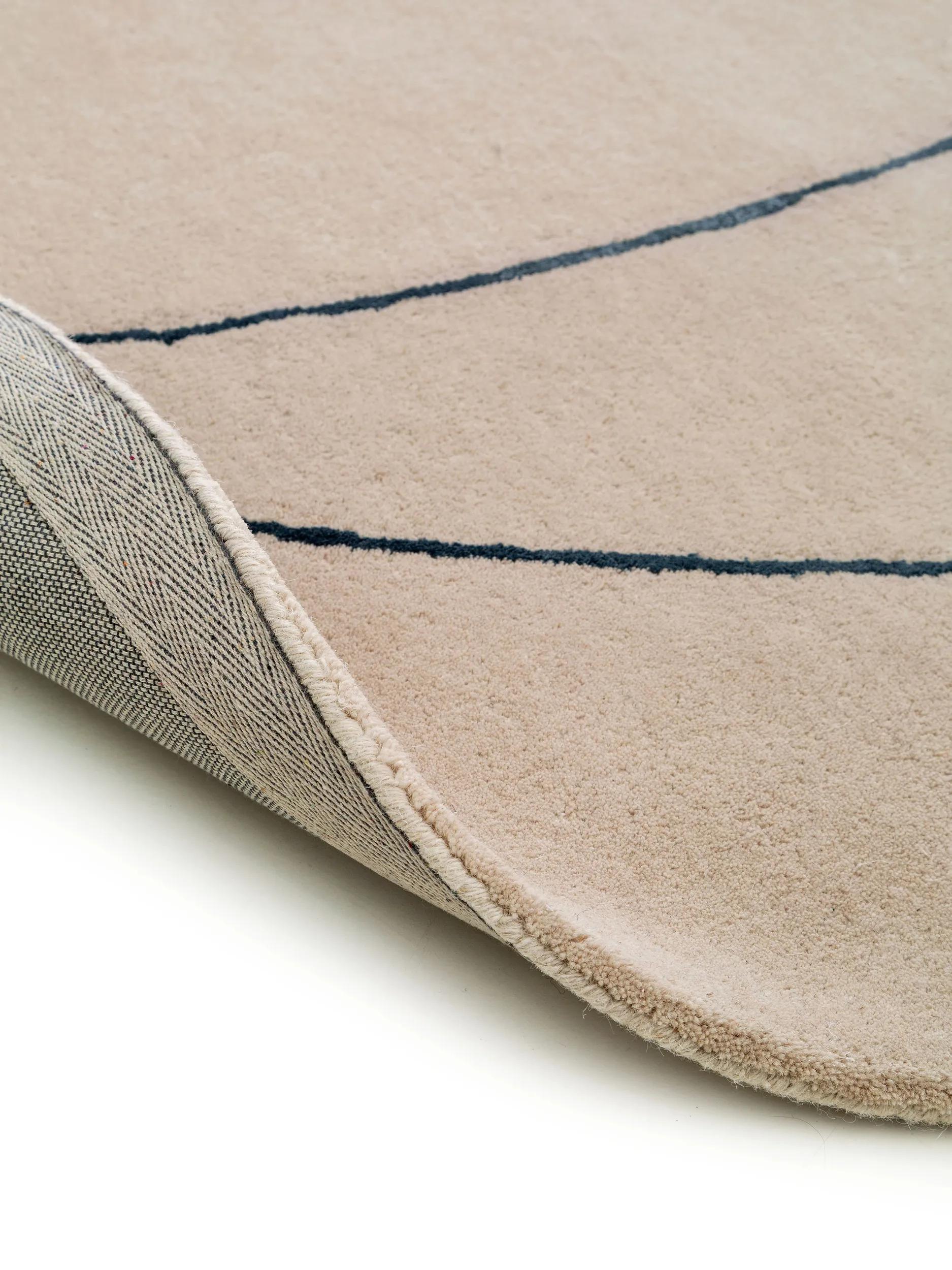 Wool Rug Shape Cream