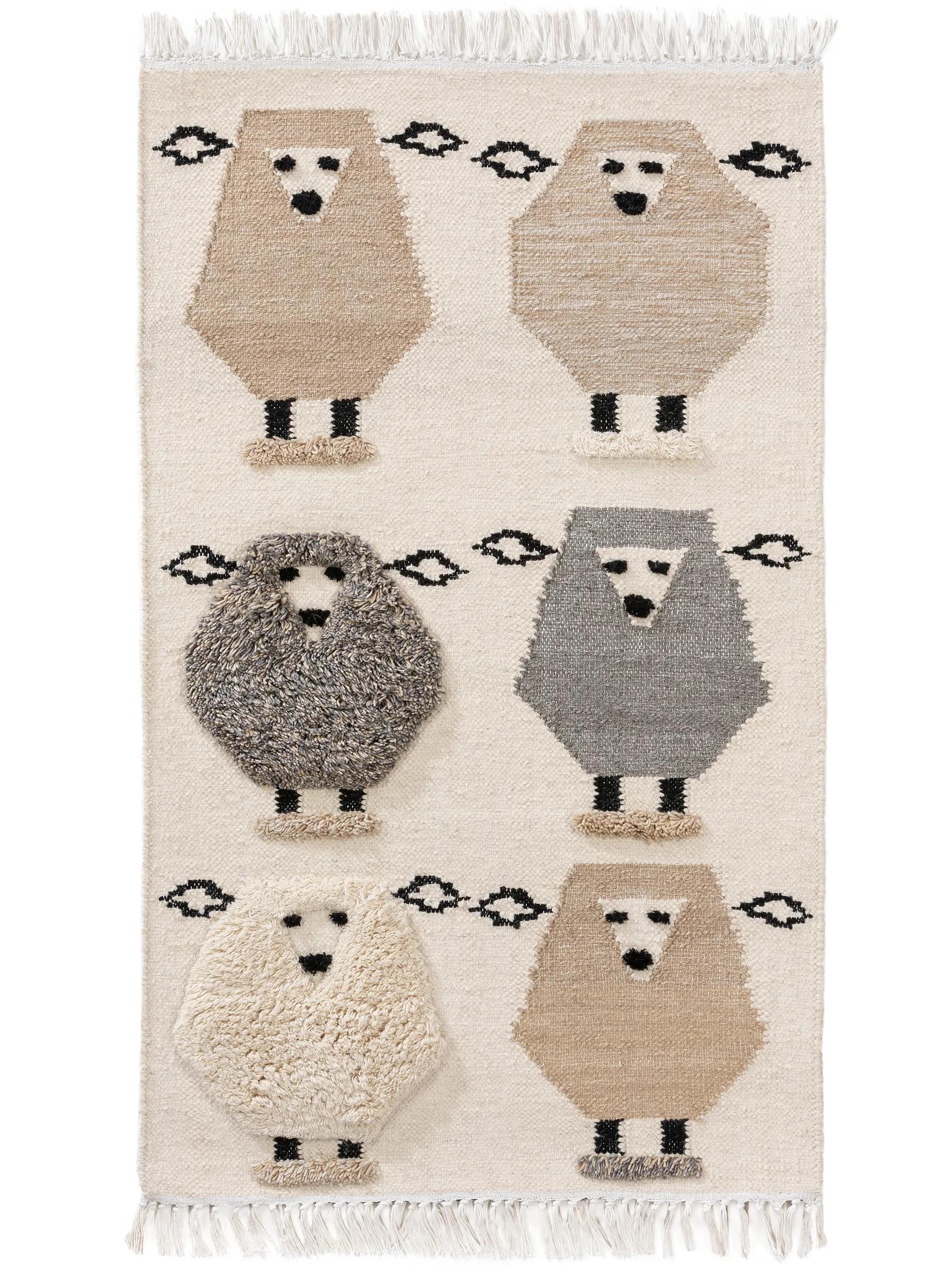 Tapis pour enfants Shawn crème