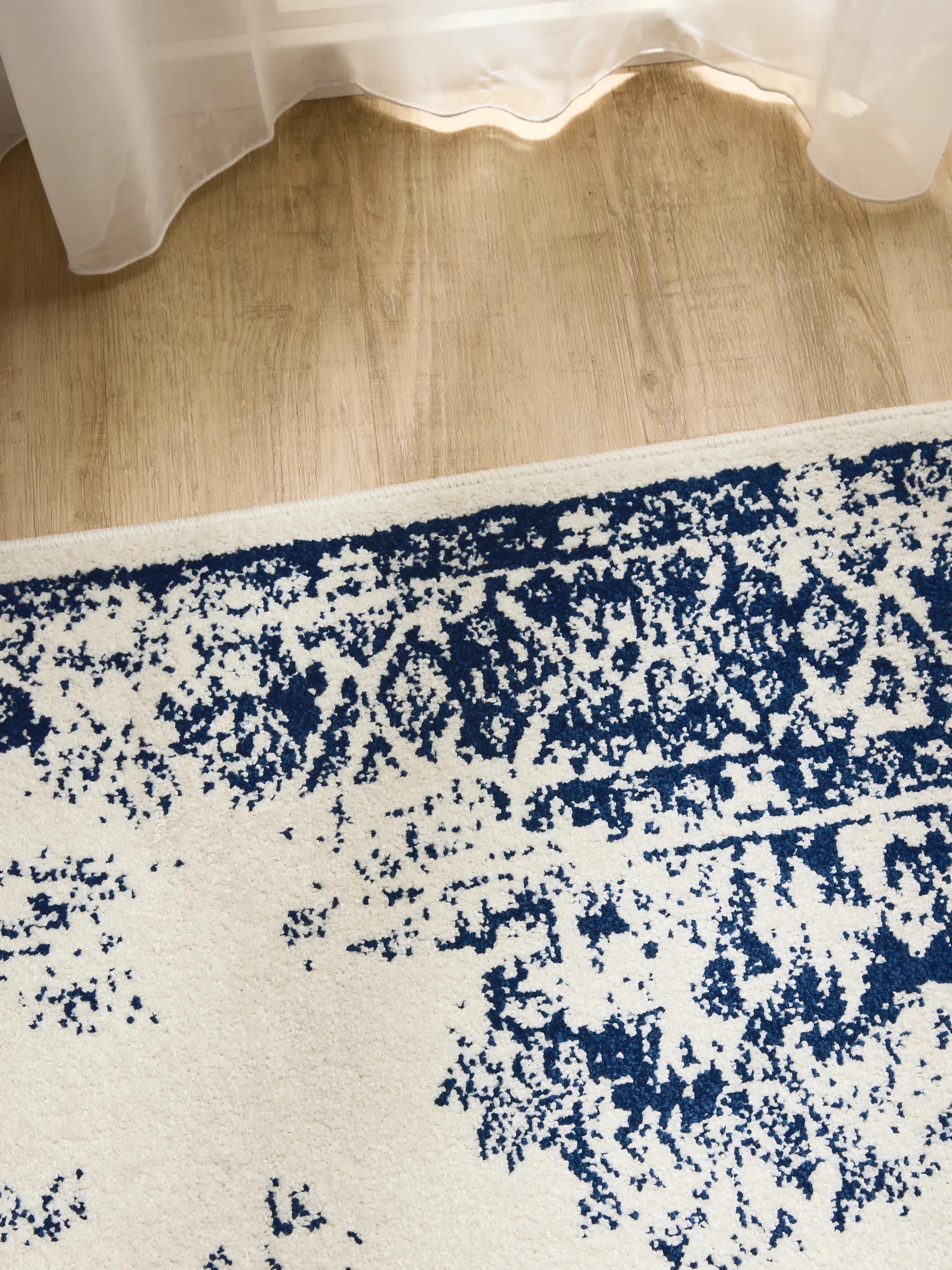 Rug Sia Cream/Blue