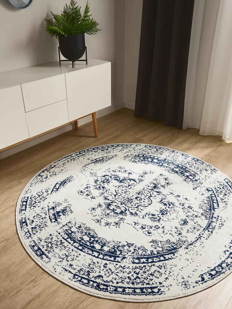 Rug Sia Cream/Blue