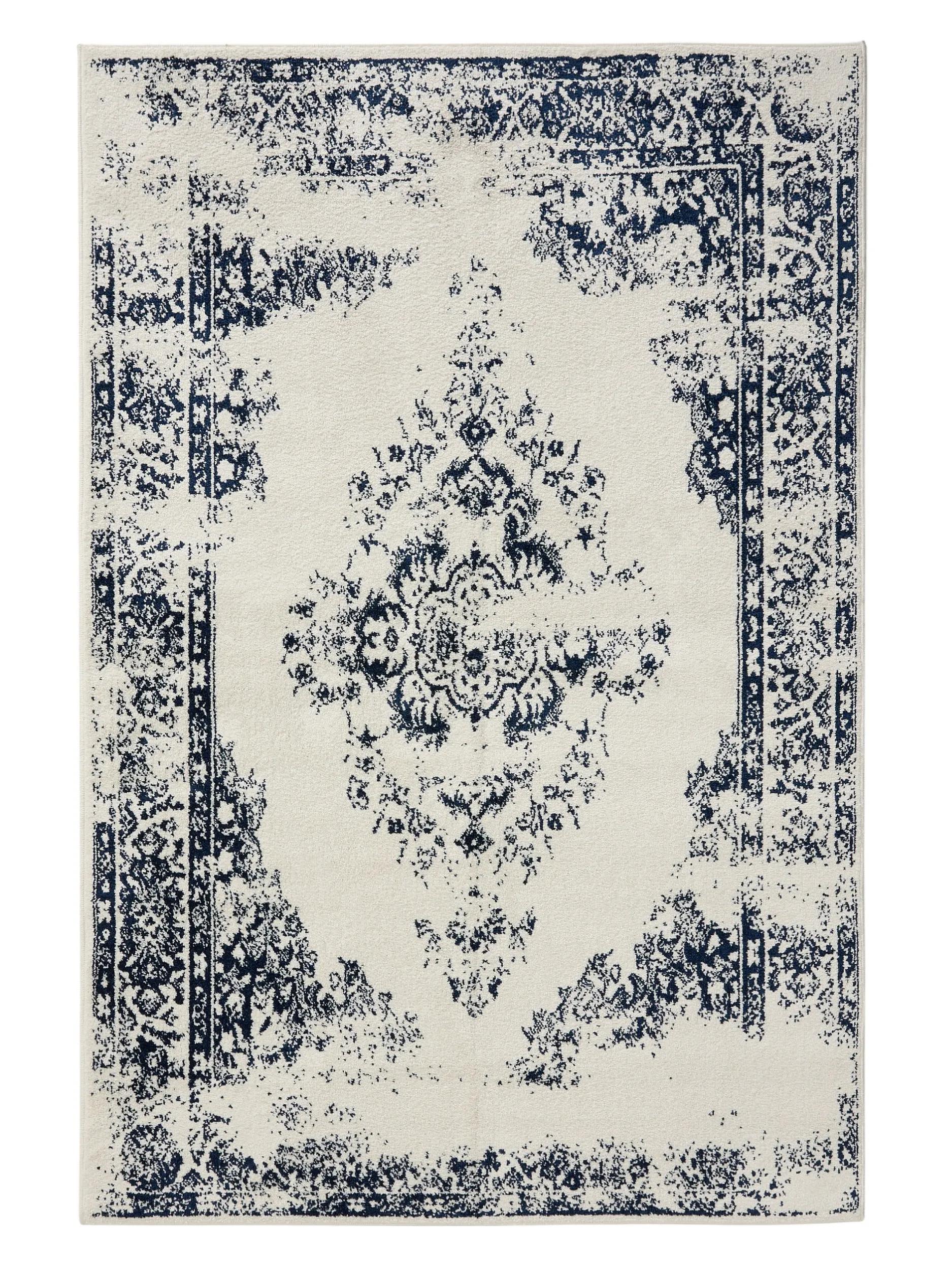 Rug Sia Cream/Blue