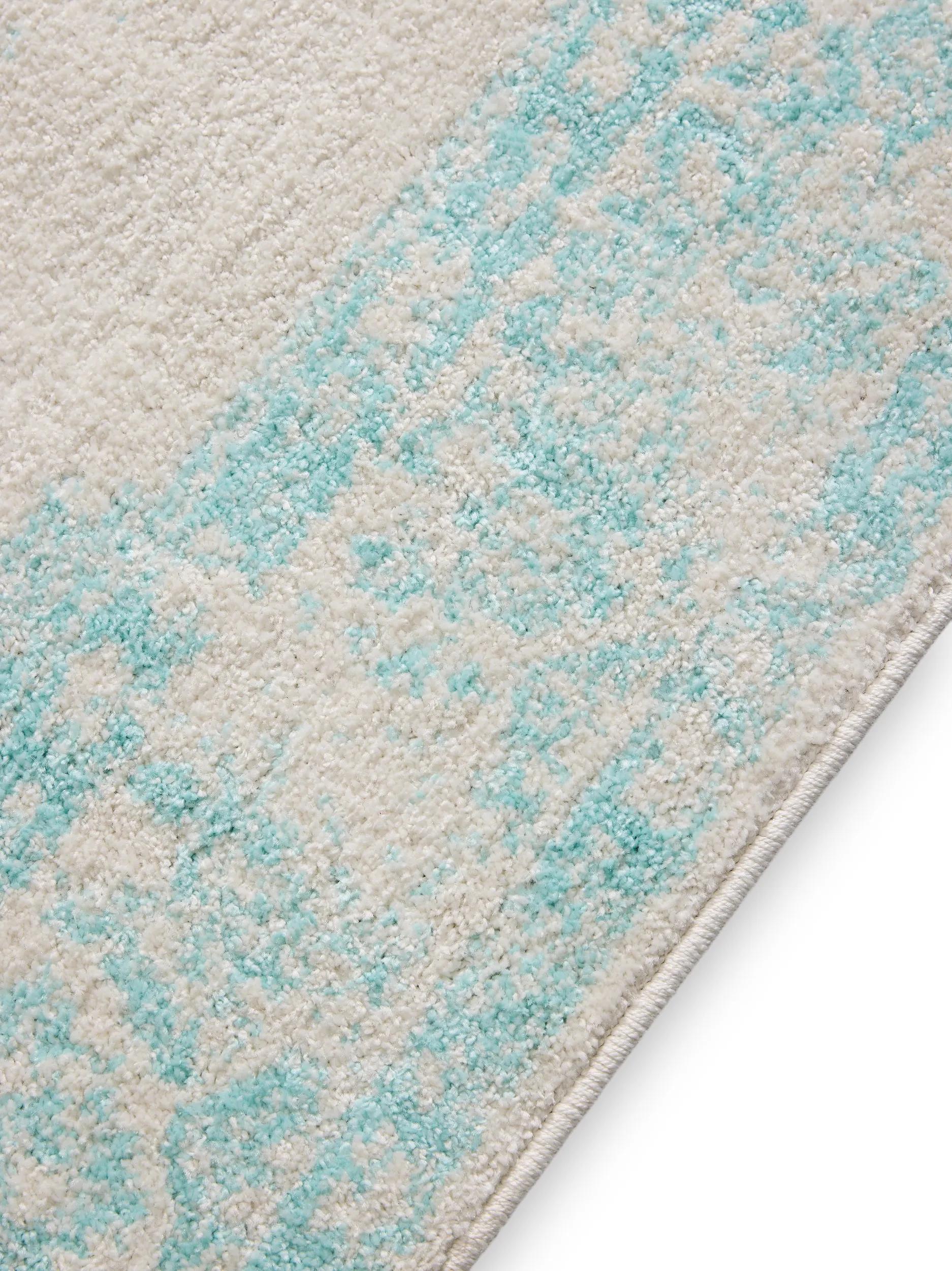 Rug Sia Cream/Turquoise