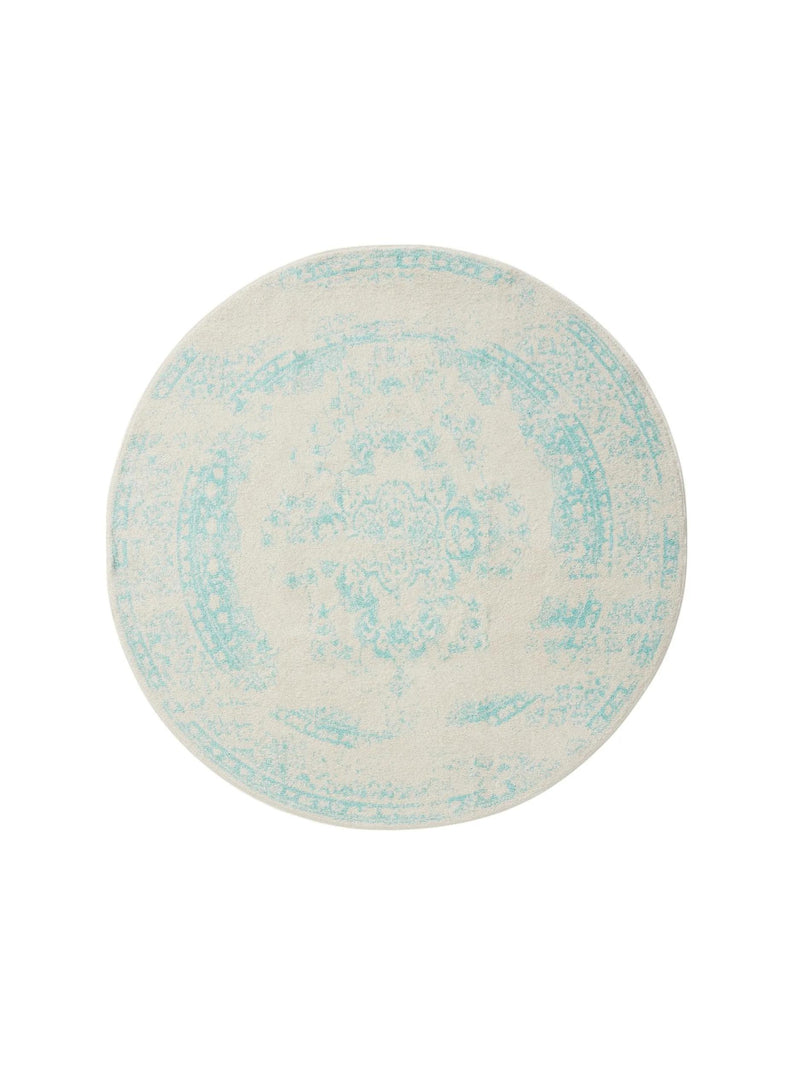 Rug Sia Cream/Turquoise