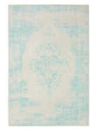 Rug Sia Cream/Turquoise