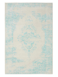 Rug Sia Cream/Turquoise