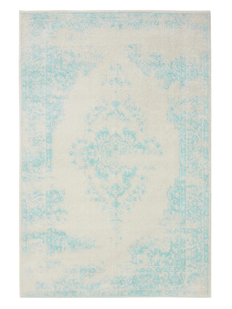 Rug Sia Cream/Turquoise