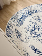 Rug Sia Cream/Blue