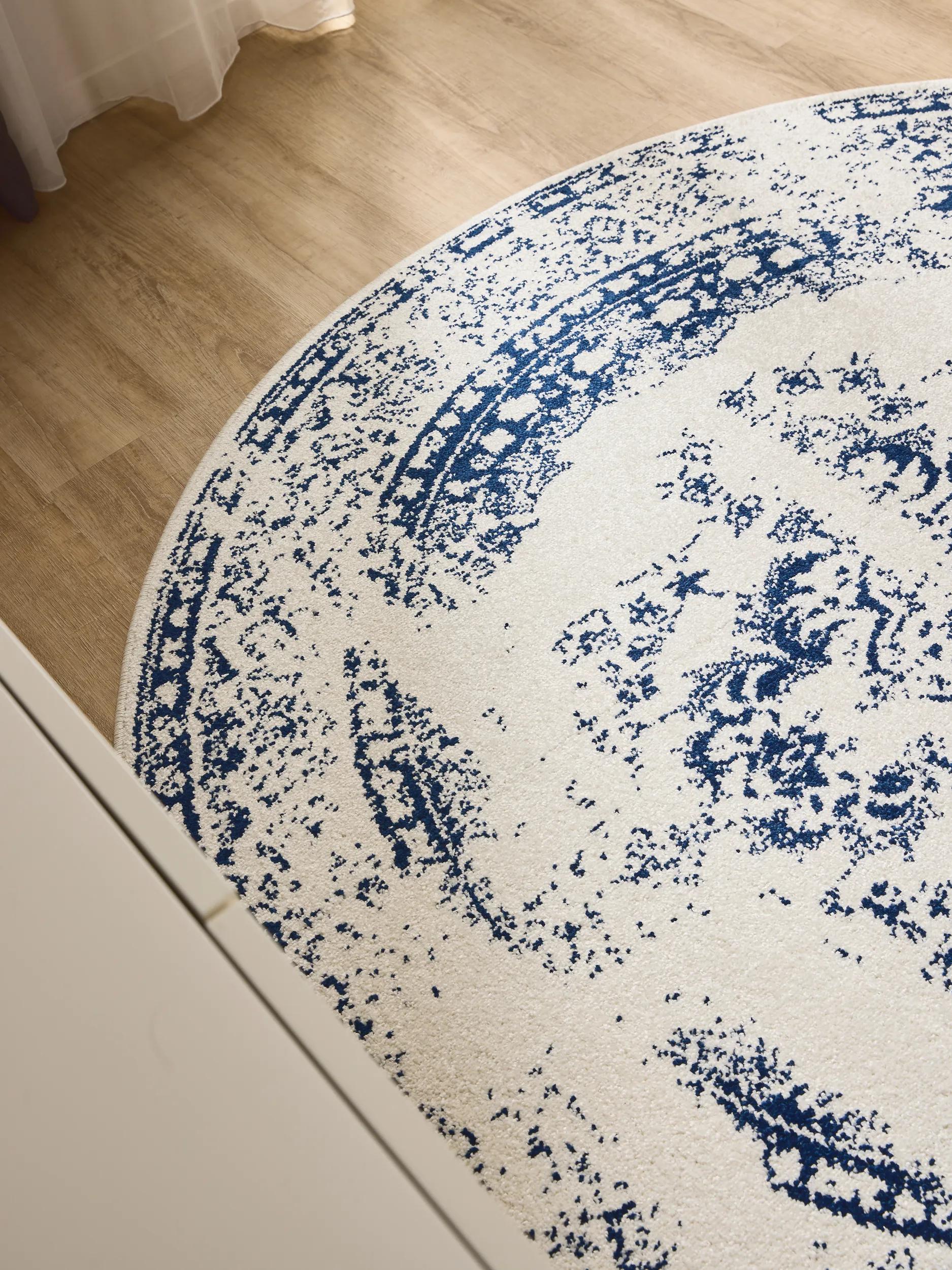 Rug Sia Cream/Blue