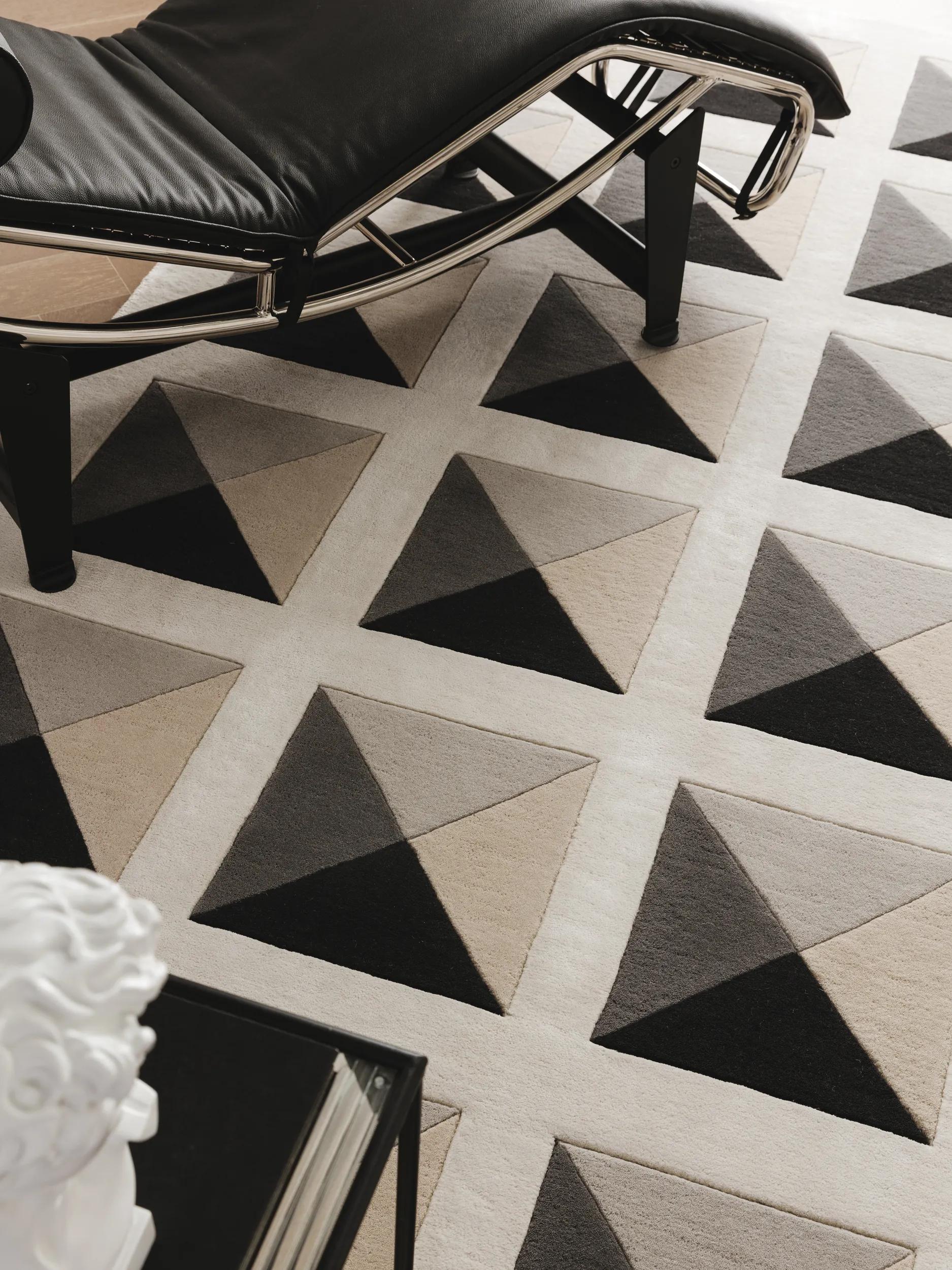 Alfombra Sid Crema/Gris