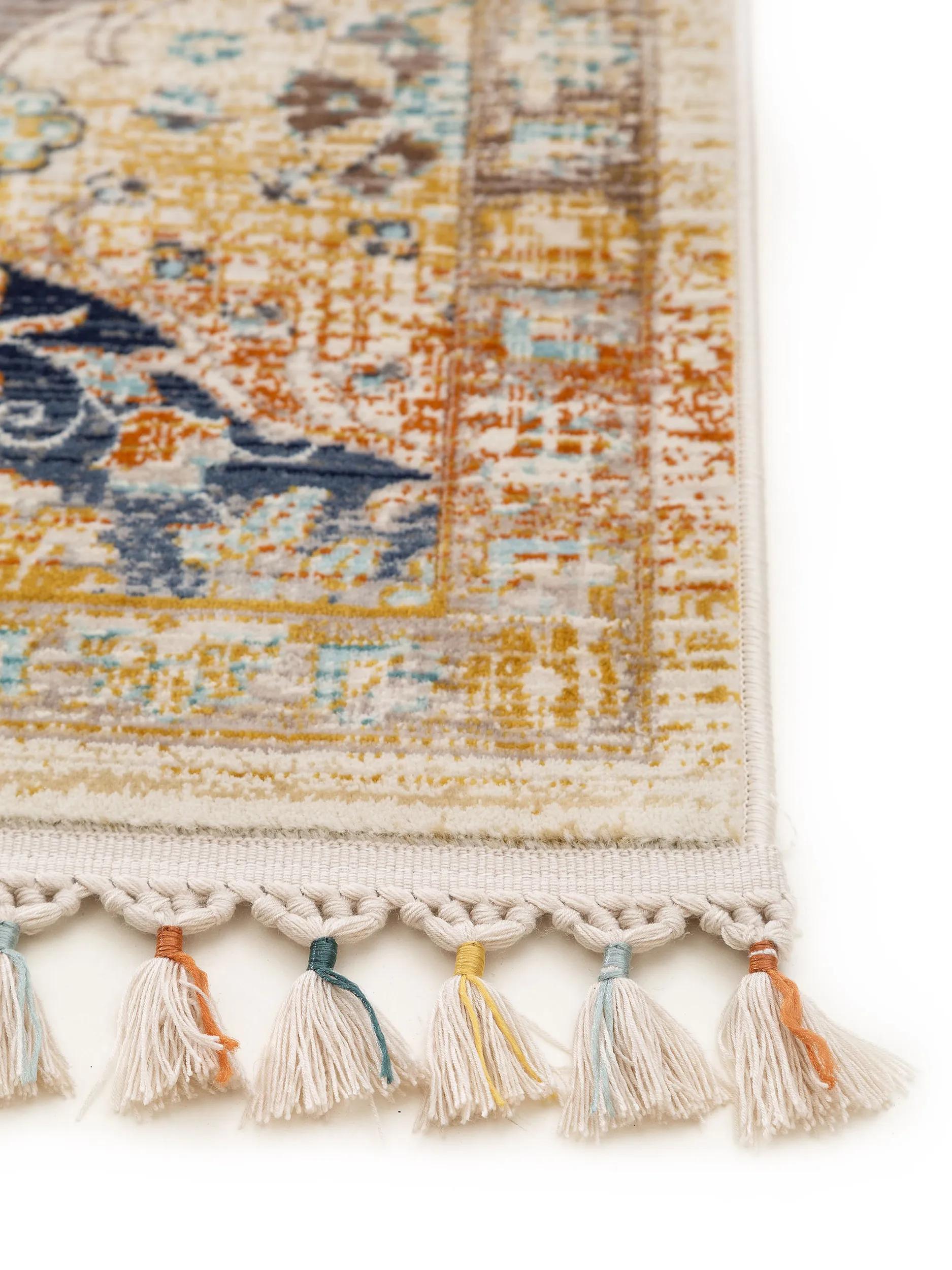 Rug Simsala Grey/Orange