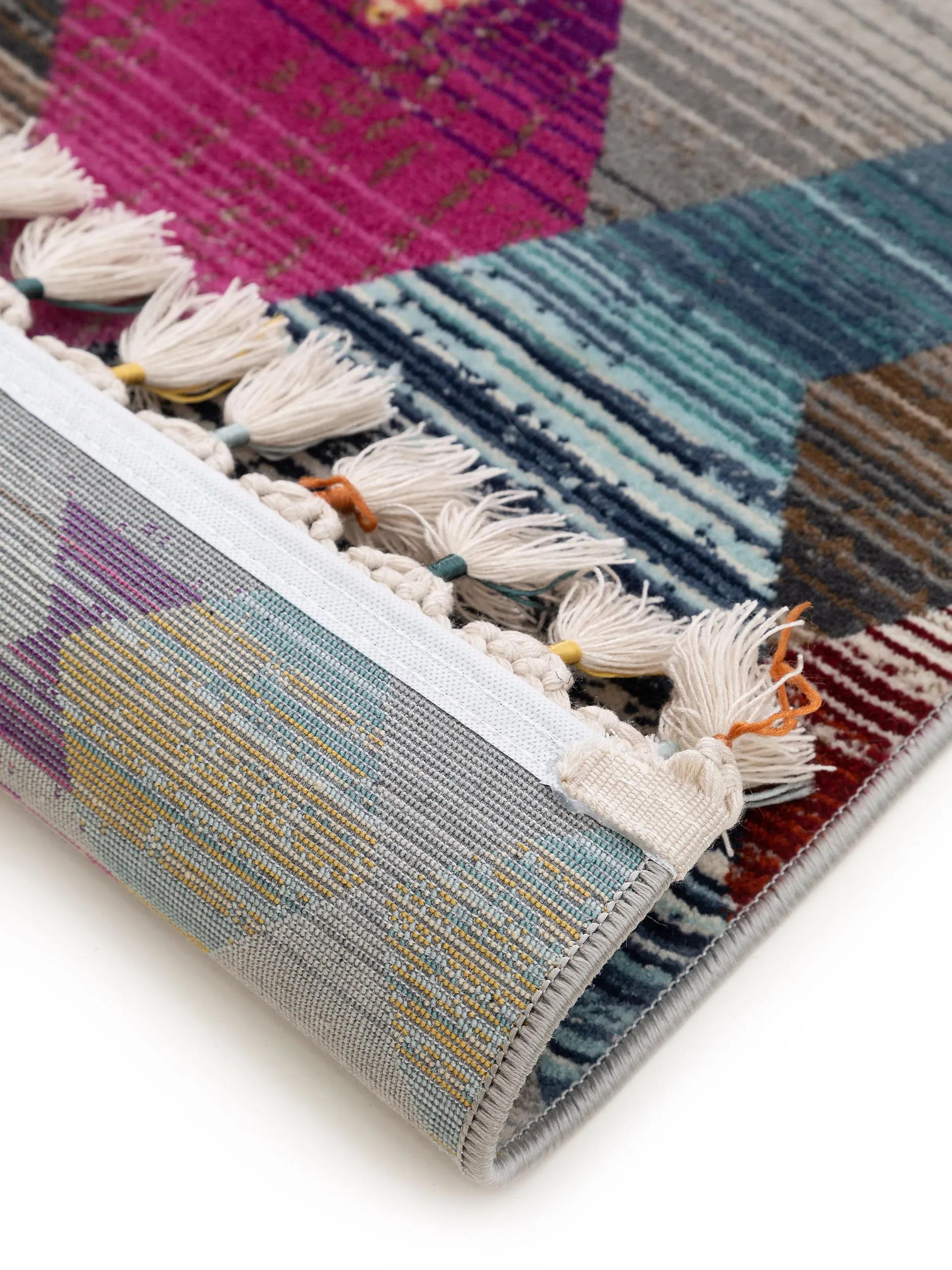 Rug Simsala Multicolour/Charcoal