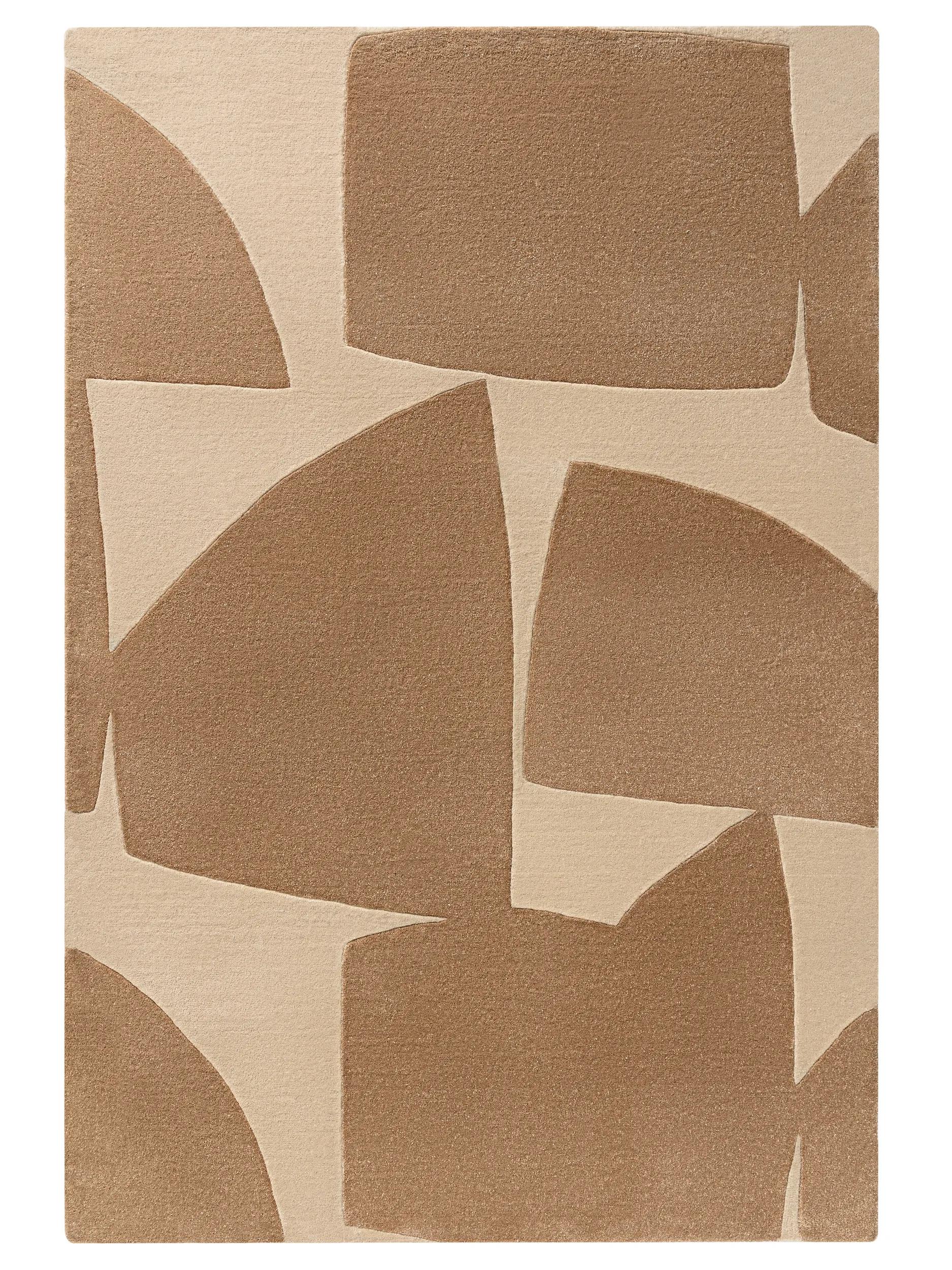 Rug made from recycled material Smilla Beige