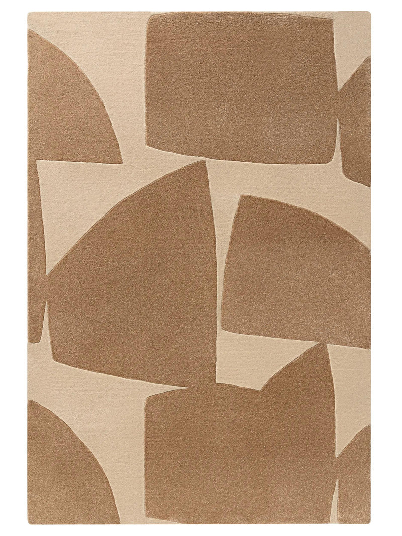 Rug made from recycled material Smilla Beige
