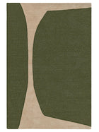 Rug made from recycled material Smilla Green