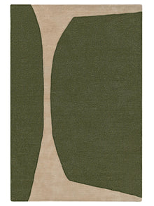 Rug made from recycled material Smilla Green