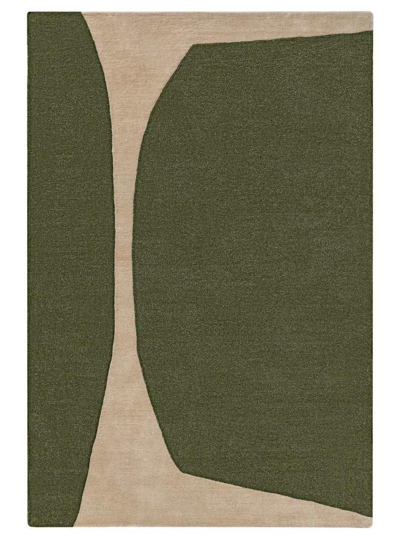 Rug made from recycled material Smilla Green