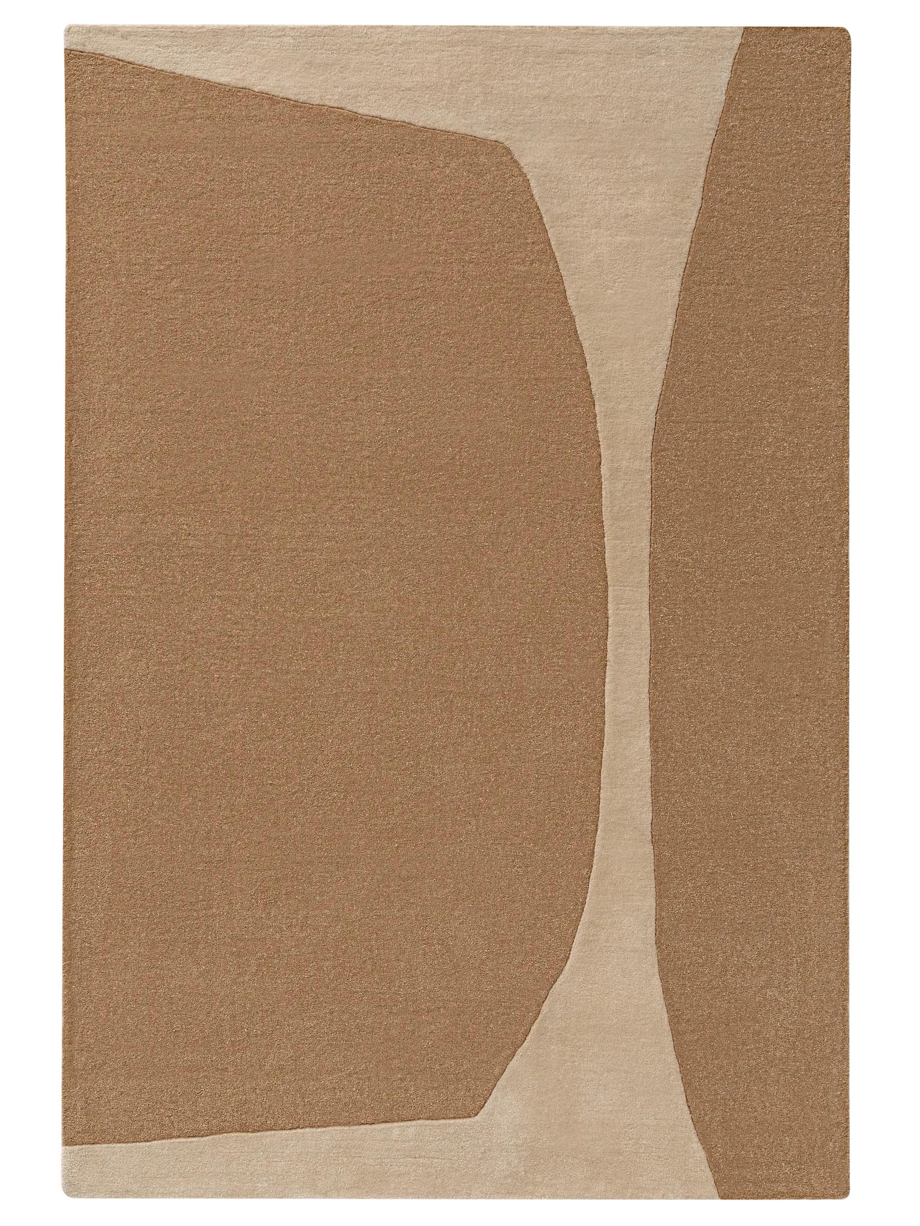 Rug made from recycled material Smilla Beige