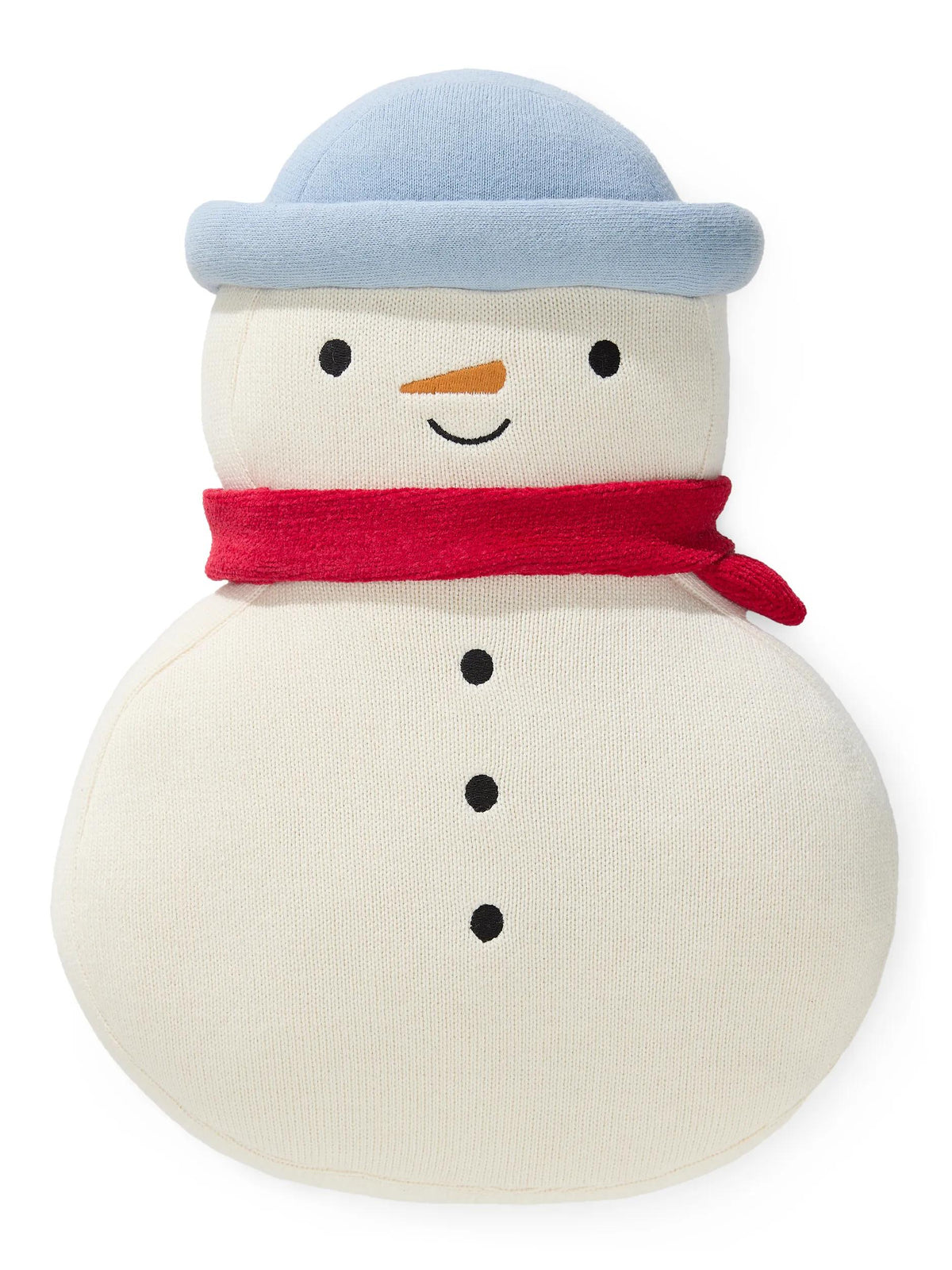 Christmas Cushion Snowman White