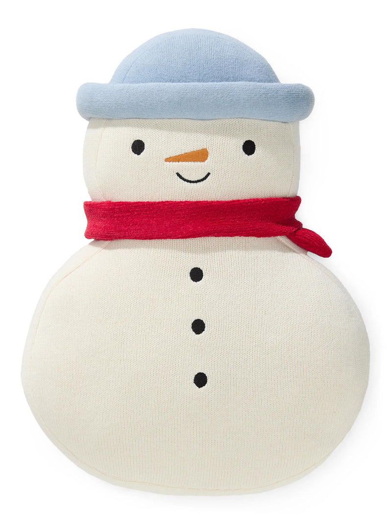 Christmas Cushion Snowman White
