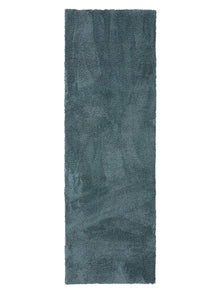 Shaggy rug Soda Blue