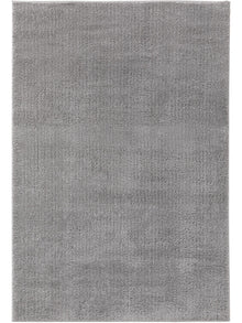 Alfombra peluda Soda Gris