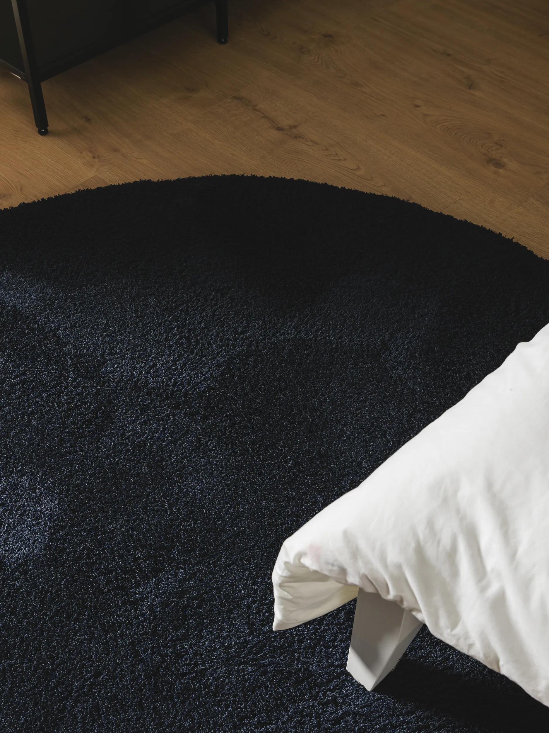 Shaggy rug Soda Blue
