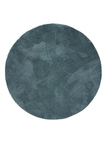 Shaggy rug Soda Blue