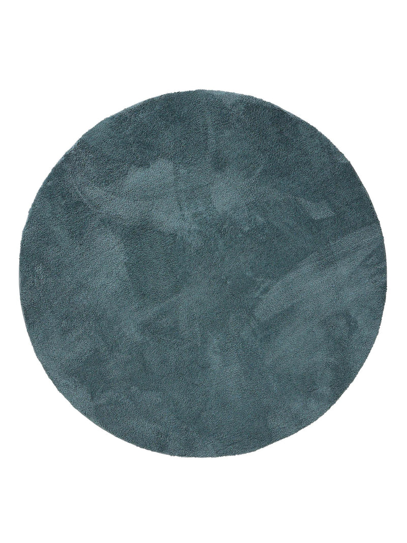 Shaggy rug Soda Blue