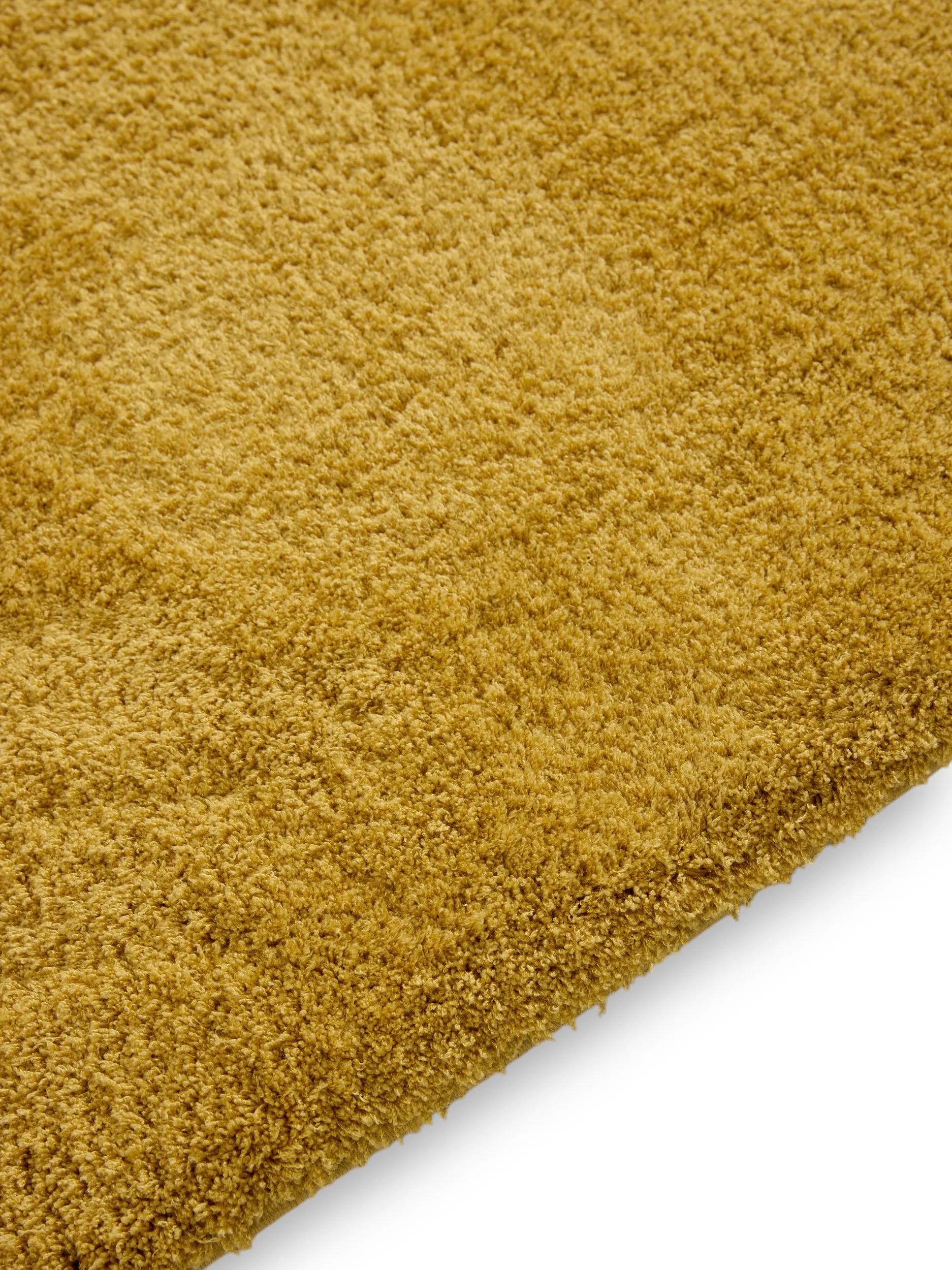 Alfombra peluda Amarillo Soda
