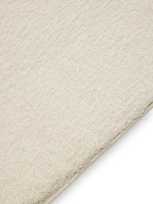 Alfombra peluda Soda Blanca