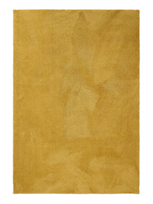 Alfombra peluda Amarillo Soda
