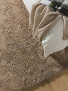 Shaggy rug Soda Beige