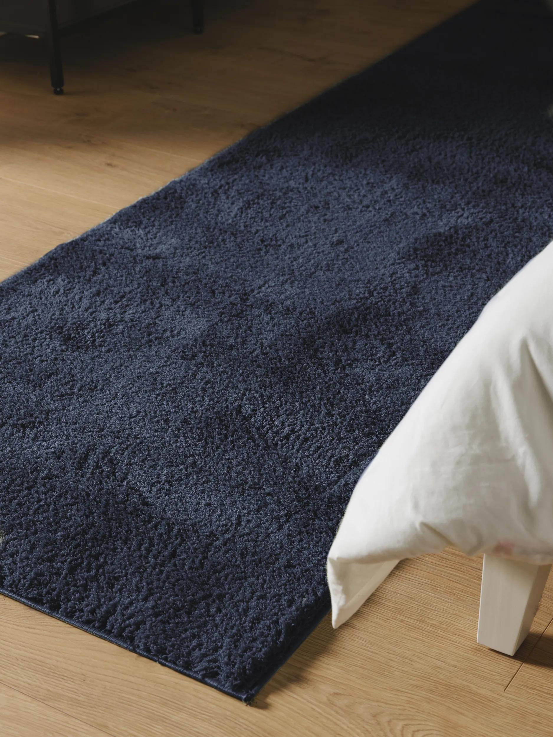 Shaggy rug Soda Blue