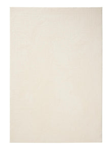Alfombra peluda Soda Blanca