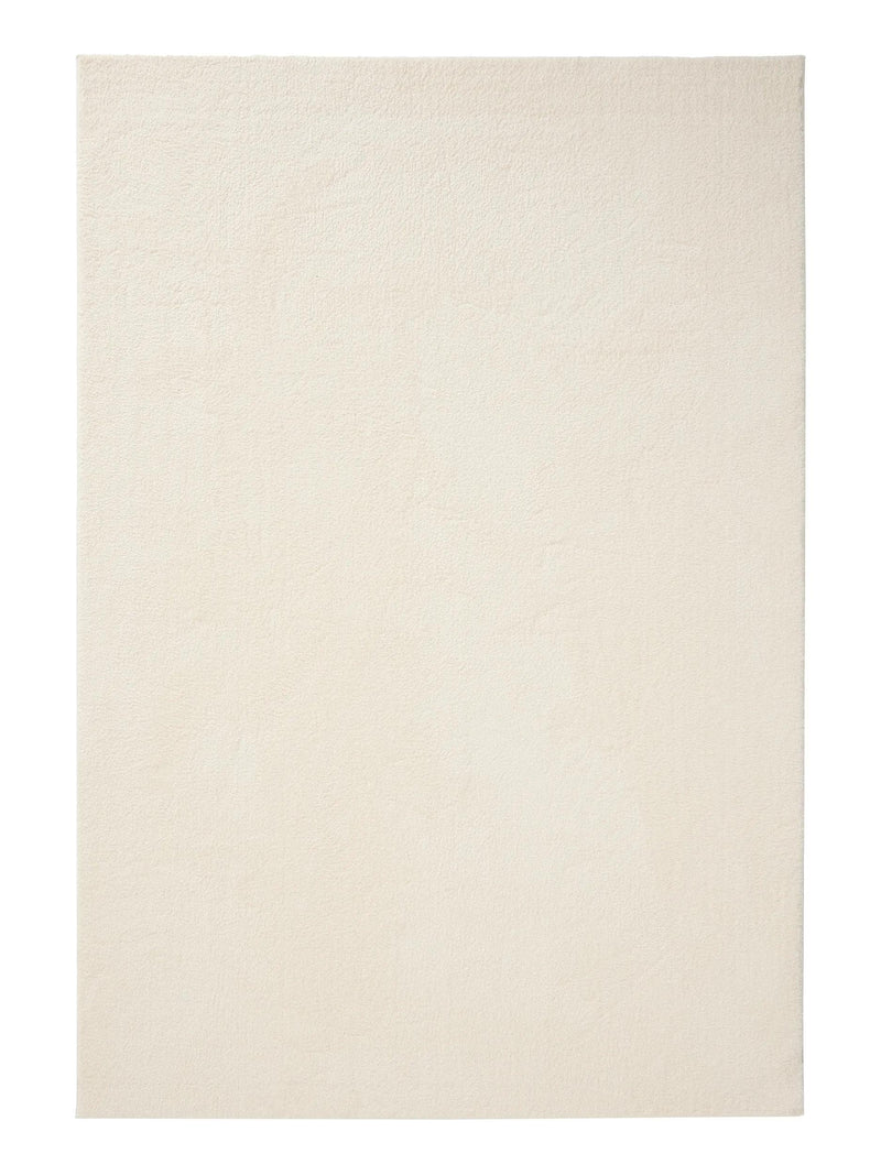 Tapis shaggy Soda blanc