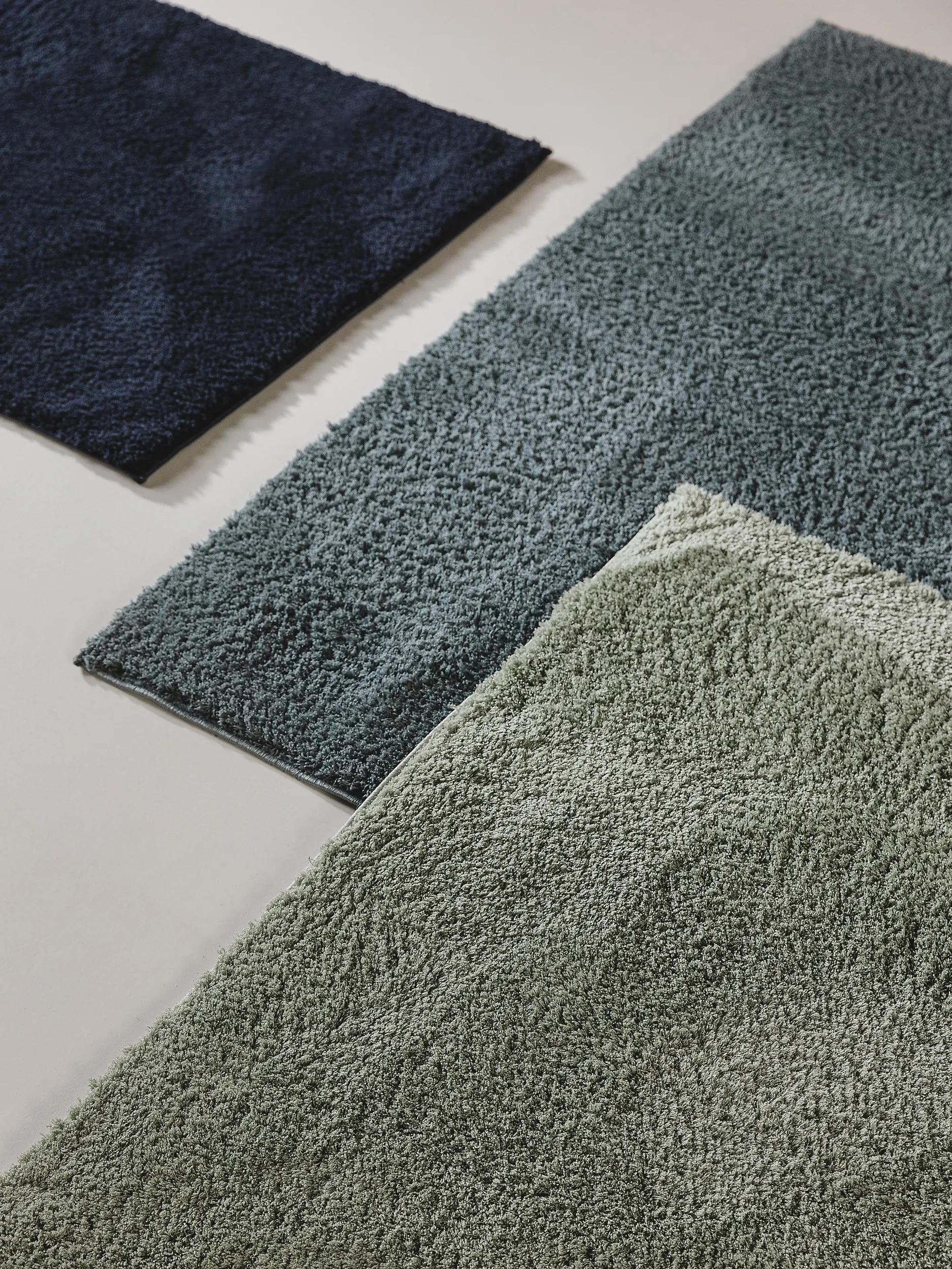 Shaggy rug Soda Blue