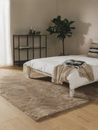 Shaggy rug Soda Beige