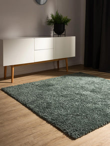 Tapis Shaggy Lavable Soho Vert Clair