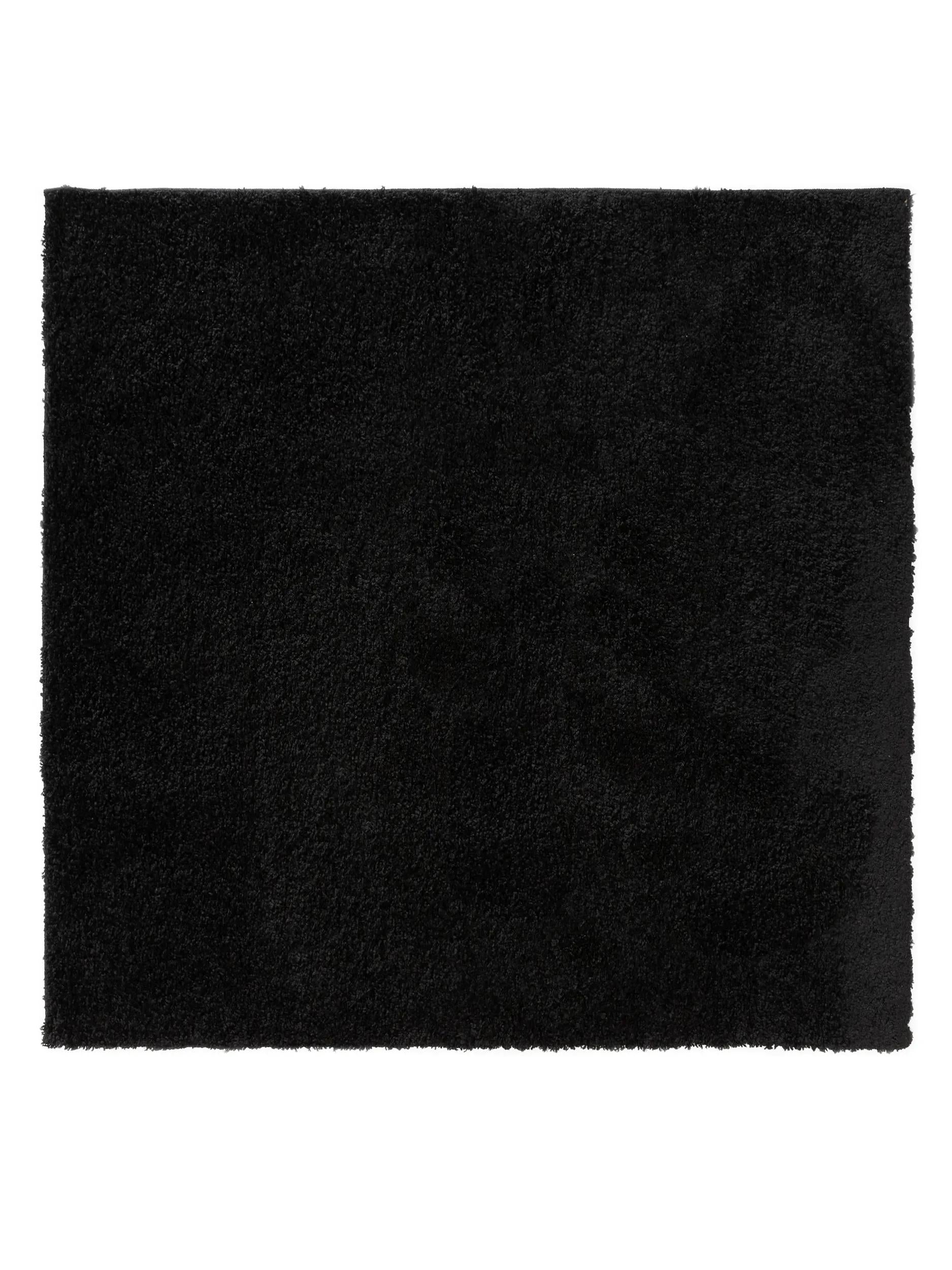 Washable Shaggy Rug Soho Black